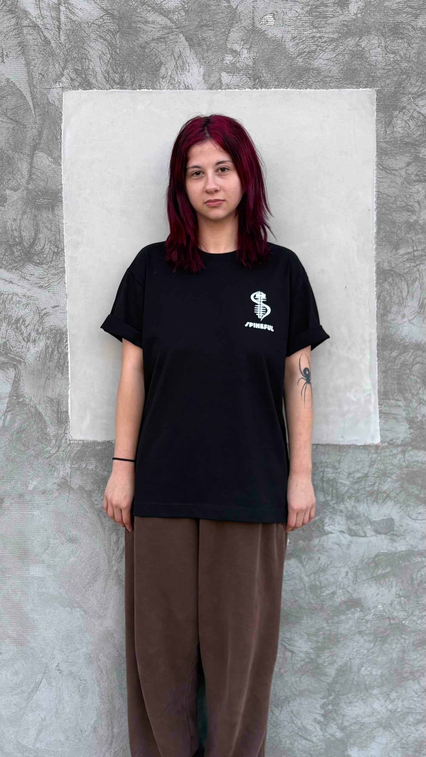 SPINEFUL Classic Box-T — Signature-Spine/Sword Graphic