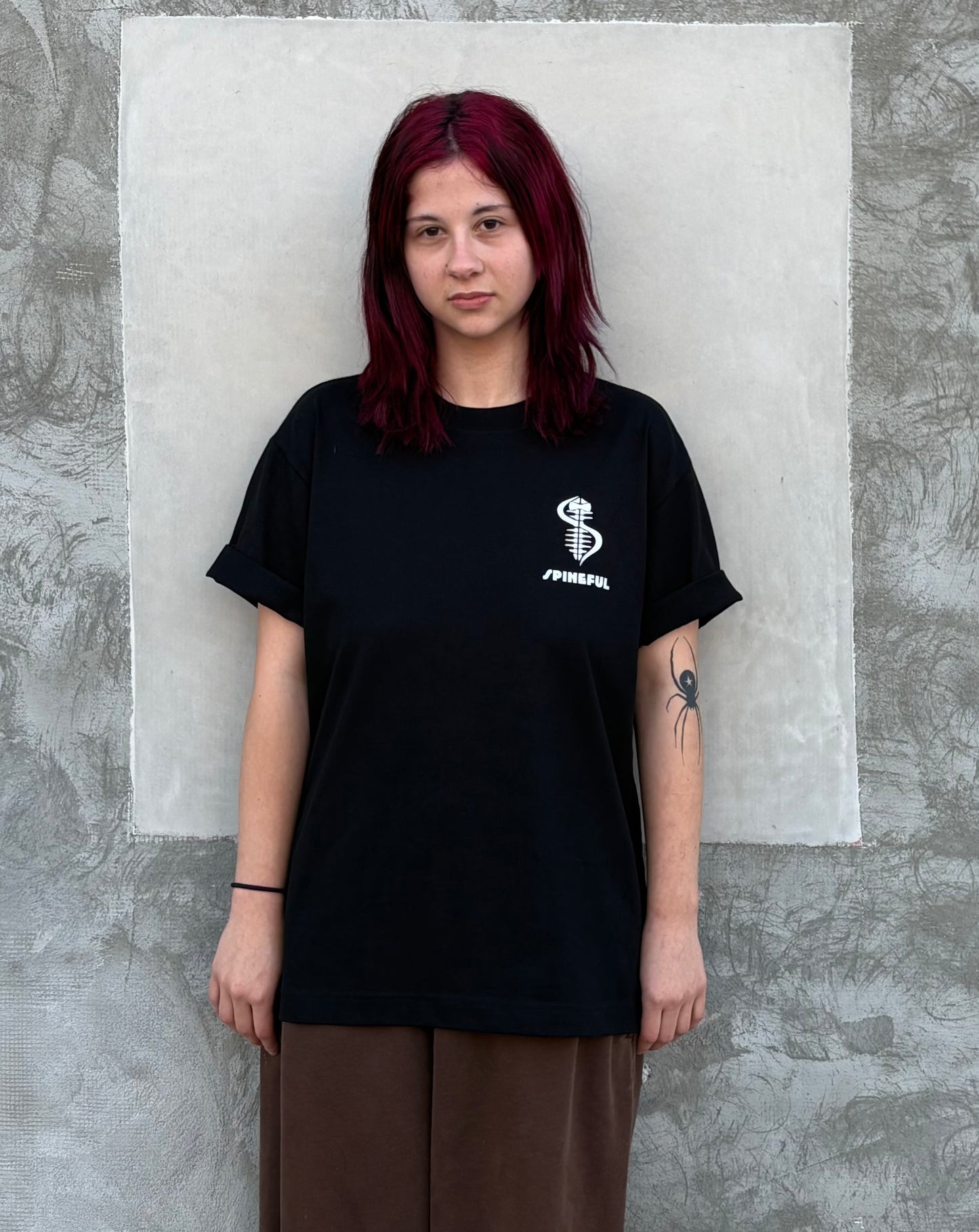 SPINEFUL Classic Box-T — Signature-Spine/Sword Graphic