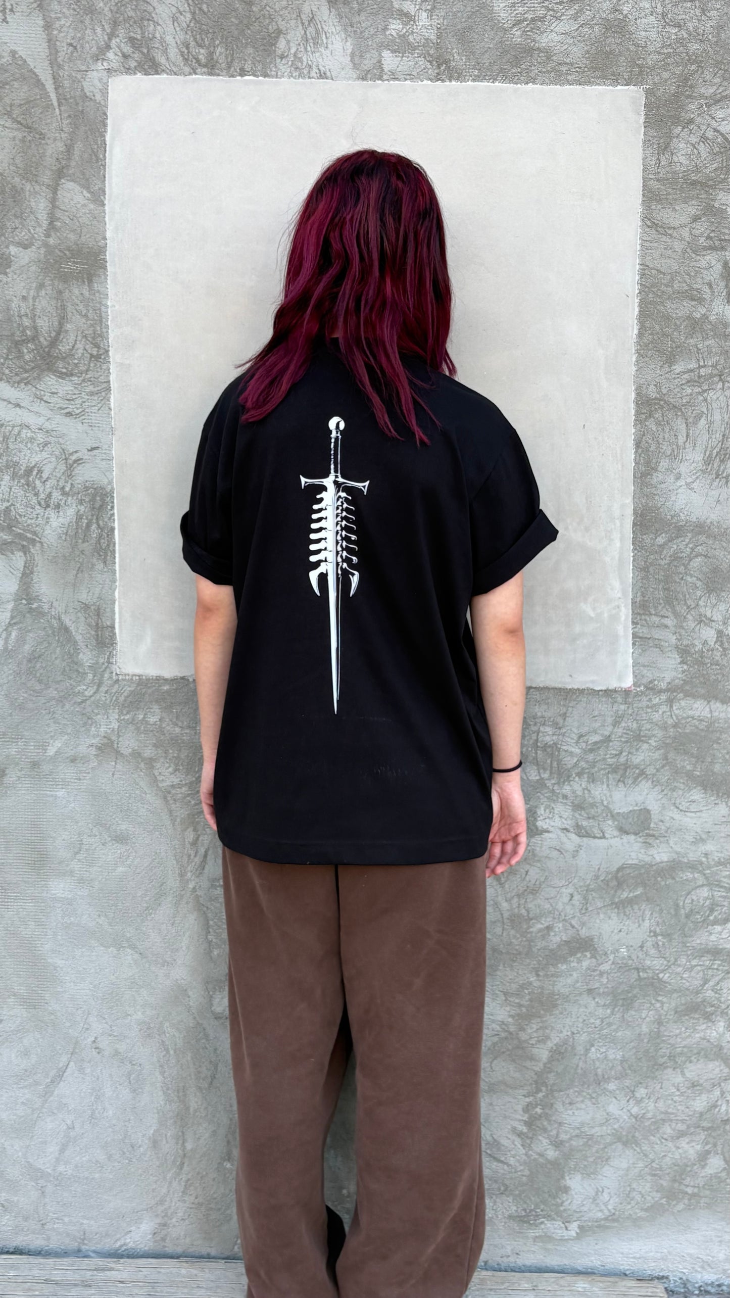 SPINEFUL Classic Box-T — Signature-Spine/Sword Graphic