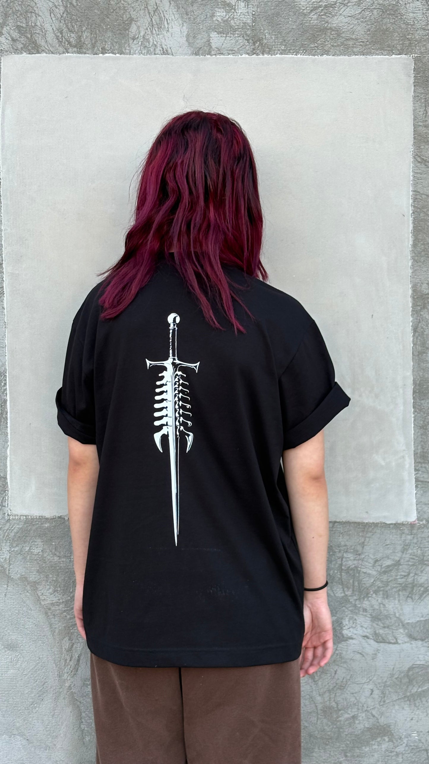 SPINEFUL Classic Box-T — Signature-Spine/Sword Graphic